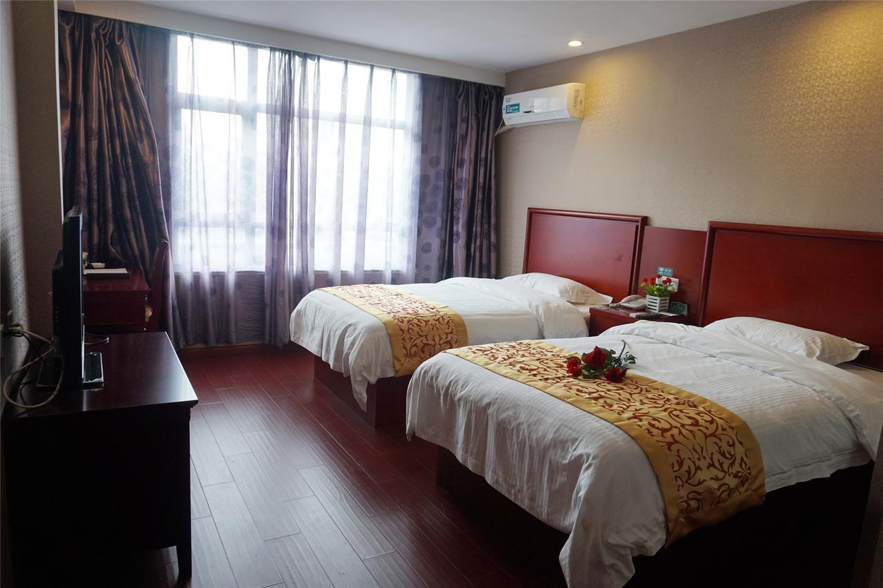 Greentree Inn Henan Xinyang Gushi Zhongshan Avenue Hongsu Avenue Express Hotel Yaowandukou Exterior foto
