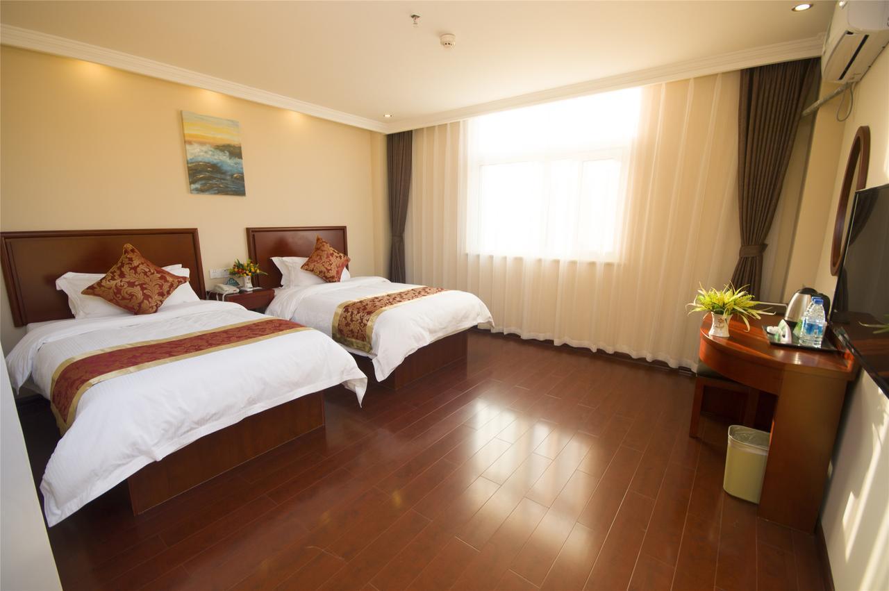 Greentree Inn Henan Xinyang Gushi Zhongshan Avenue Hongsu Avenue Express Hotel Yaowandukou Exterior foto