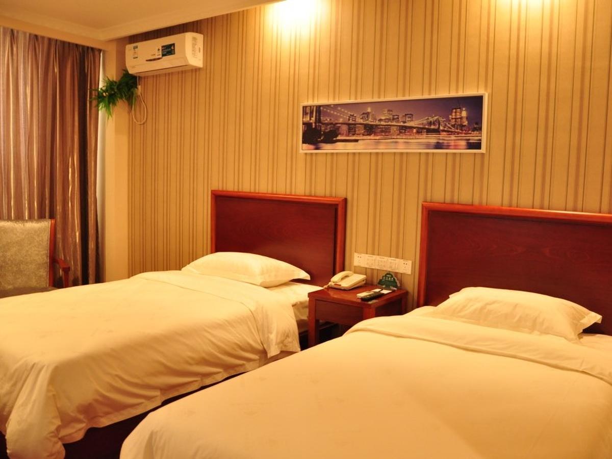 Greentree Inn Henan Xinyang Gushi Zhongshan Avenue Hongsu Avenue Express Hotel Yaowandukou Exterior foto